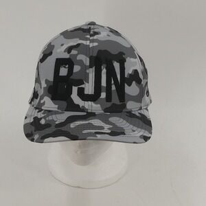 G/Fore Hat‎ Cap Snap Back Gray Camouflage Embroidered BJN Mens Golf Lightweight